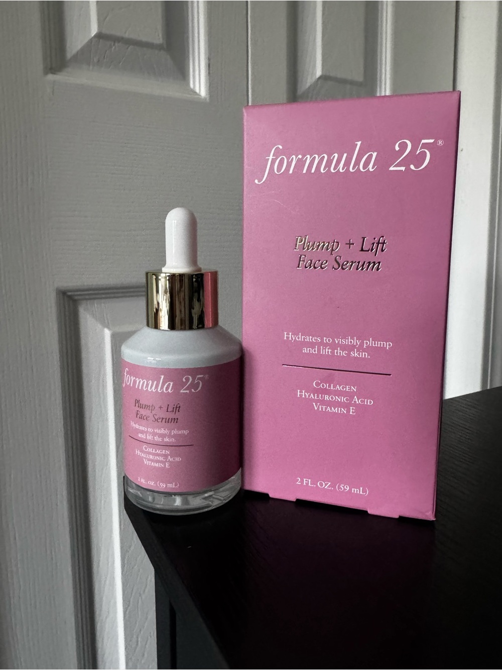 Formula 25 Plump + Lift Face Serum — Pink Hydrating Face Serum